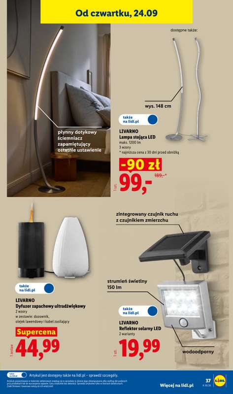 Lidl - gazetka promocyjna Katalog od poniedziałku 21.09 do soboty 26.09 - strona 47