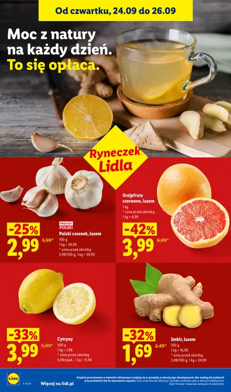 Lidl - gazetka promocyjna Oferta od czwartku od czwartku 24.09 do soboty 26.09 - strona 48