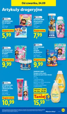 Lidl - gazetka promocyjna Oferta od czwartku od czwartku 24.09 do soboty 26.09 - strona 95