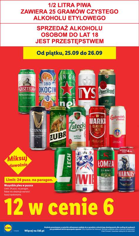Lidl - gazetka promocyjna Oferta od czwartku od czwartku 24.09 do soboty 26.09 - strona 18