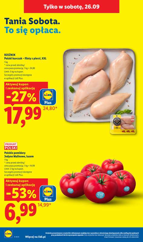 Lidl - gazetka promocyjna Oferta od czwartku od czwartku 24.09 do soboty 26.09 - strona 24