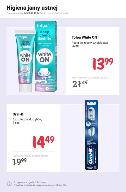 Rossmann - gazetka promocyjna Nowe MEGA promocje - od 24.09 od czwartku 24.09 do środy 07.10 - strona 10