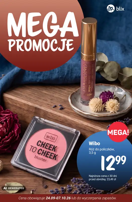 Rossmann - gazetka promocyjna Nowe MEGA promocje - od 24.09  