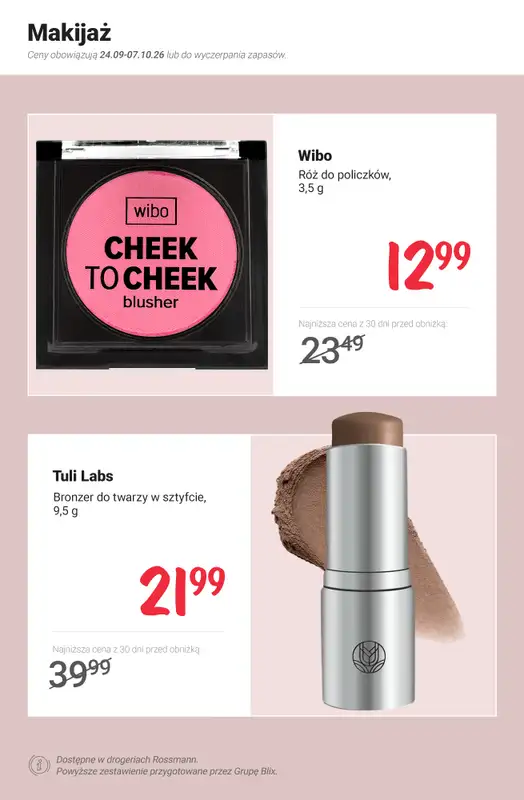 Rossmann - gazetka promocyjna Nowe MEGA promocje - od 24.09   - strona 3