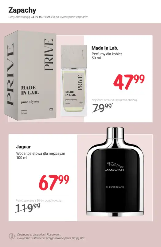 Rossmann - gazetka promocyjna Nowe MEGA promocje - od 24.09 od czwartku 24.09 do środy 07.10 - strona 4