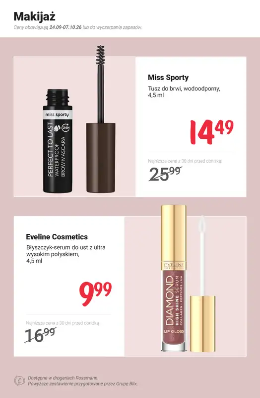 Rossmann - gazetka promocyjna Nowe MEGA promocje - od 24.09   - strona 2