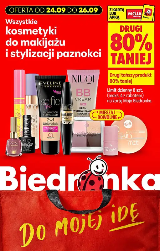 Biedronka - gazetka promocyjna Biedronkowe oszczędności od czwartku od czwartku 24.09 do soboty 26.09 - strona 6