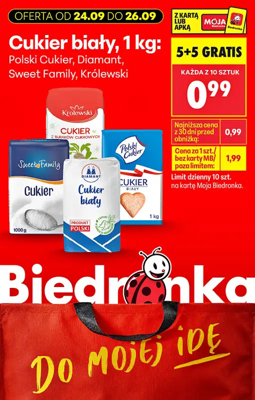 Biedronka - gazetka promocyjna Biedronkowe oszczędności od czwartku  