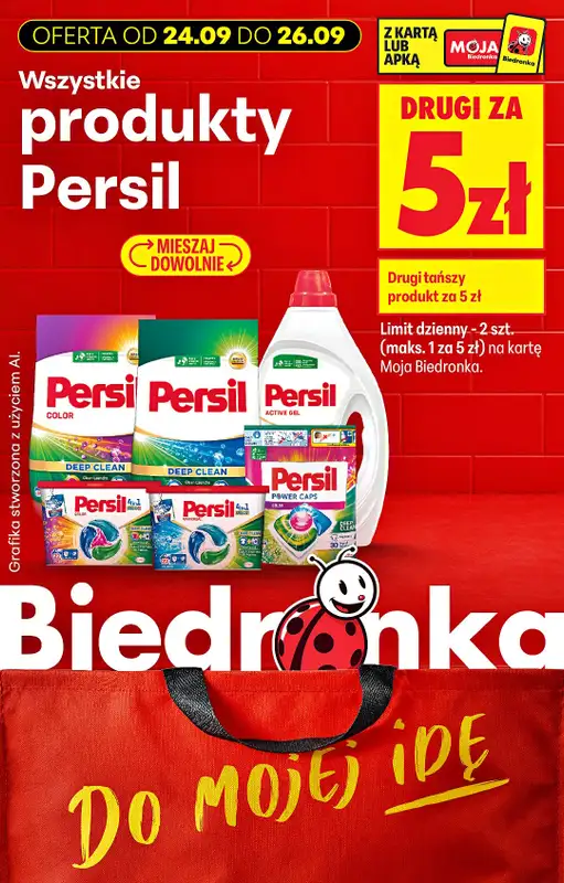 Biedronka - gazetka promocyjna Biedronkowe oszczędności od czwartku od czwartku 24.09 do soboty 26.09 - strona 7