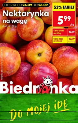Biedronka - gazetka promocyjna Biedronkowe oszczędności od czwartku od czwartku 24.09 do soboty 26.09 - strona 10