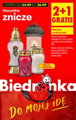 Biedronka - gazetka promocyjna Biedronkowe oszczędności od czwartku od czwartku 24.09 do soboty 26.09 - strona 9