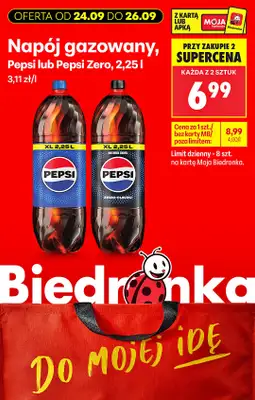 Biedronka - gazetka promocyjna Biedronkowe oszczędności od czwartku od czwartku 24.09 do soboty 26.09 - strona 2