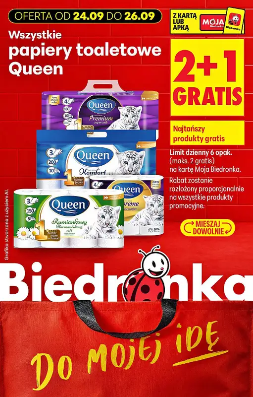 Biedronka - gazetka promocyjna Biedronkowe oszczędności od czwartku od czwartku 24.09 do soboty 26.09 - strona 8