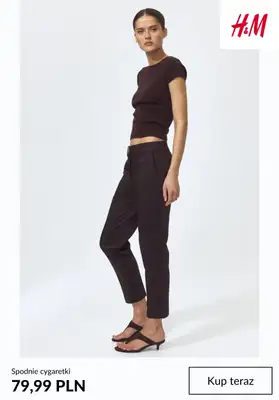 H&M - gazetka promocyjna Spodnie damskie od czwartku 24.09  - strona 7