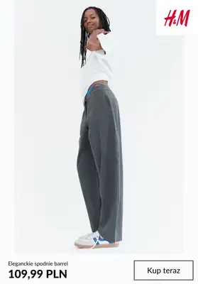 H&M - gazetka promocyjna Spodnie damskie od czwartku 24.09  - strona 9