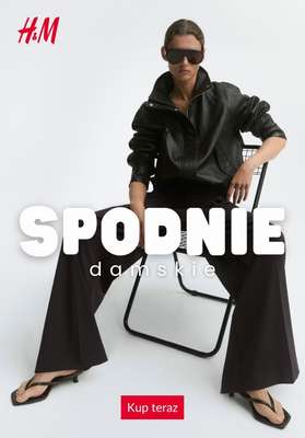 H&M - gazetka promocyjna Spodnie damskie od czwartku 24.09 