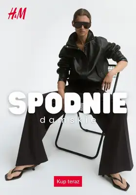 H&M - gazetka promocyjna Spodnie damskie od czwartku 24.09 