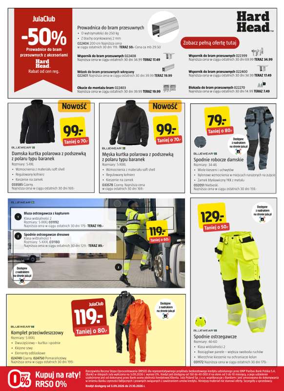 Jula - gazetka promocyjna Gazetka od czwartku 24.09 do środy 07.10 - strona 9