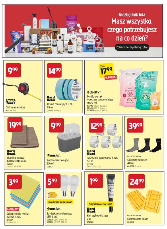 Jula - gazetka promocyjna Gazetka od czwartku 24.09 do środy 07.10 - strona 10