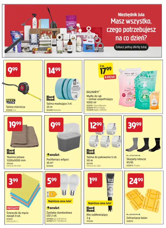 Jula - gazetka promocyjna Gazetka od czwartku 24.09 do środy 07.10 - strona 10