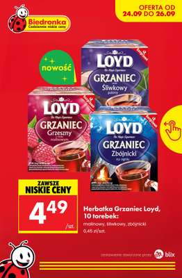 Biedronka - gazetka promocyjna Nowości w Biedronce! od czwartku 24.09 do soboty 26.09