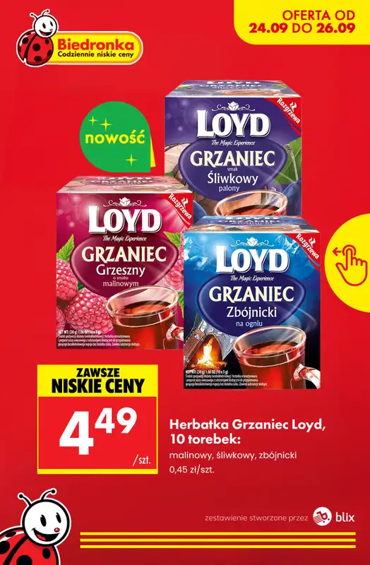 Biedronka - gazetka promocyjna Nowości w Biedronce!  