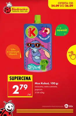 Biedronka - gazetka promocyjna Nowości w Biedronce! od czwartku 24.09 do soboty 26.09 - strona 6