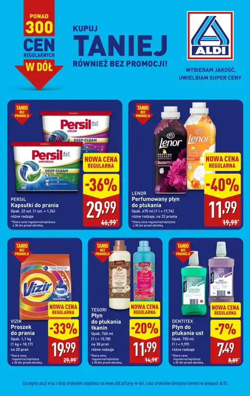 Aldi - gazetka promocyjna Stała obniżka cen! od poniedziałku 28.09 do soboty 03.10 - strona 4