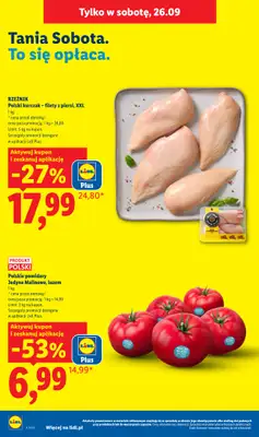 Lidl - gazetka promocyjna Oferta od czwartku od czwartku 24.09 do soboty 26.09 - strona 10