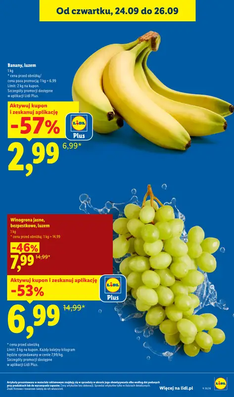 Lidl - gazetka promocyjna Oferta od czwartku od czwartku 24.09 do soboty 26.09 - strona 15