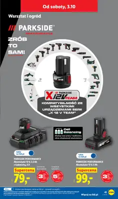Lidl - gazetka promocyjna Katalog od poniedziałku 28.09 do soboty 03.10 - strona 49