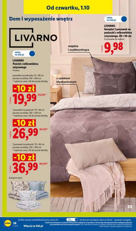 Lidl - gazetka promocyjna Katalog od poniedziałku 28.09 do soboty 03.10 - strona 34