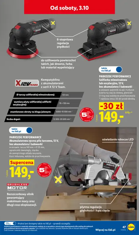 Lidl - gazetka promocyjna Katalog od poniedziałku 28.09 do soboty 03.10 - strona 55