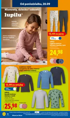 Lidl - gazetka promocyjna Katalog od poniedziałku 28.09 do soboty 03.10 - strona 22