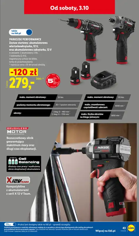 Lidl - gazetka promocyjna Katalog od poniedziałku 28.09 do soboty 03.10 - strona 51