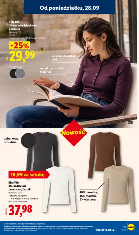 Lidl - gazetka promocyjna Katalog od poniedziałku 28.09 do soboty 03.10 - strona 15