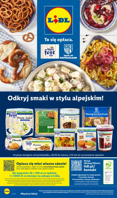 Lidl - gazetka promocyjna Katalog od poniedziałku 28.09 do soboty 03.10 - strona 58