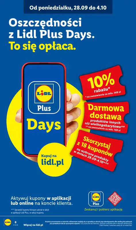 Lidl - gazetka promocyjna Katalog od poniedziałku 28.09 do soboty 03.10 - strona 6