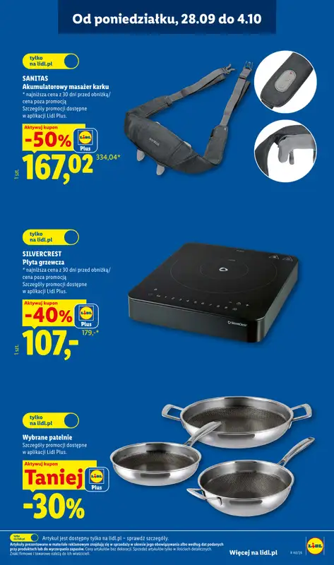 Lidl - gazetka promocyjna Katalog od poniedziałku 28.09 do soboty 03.10 - strona 9