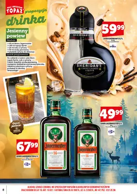 TOPAZ - gazetka promocyjna Gazetka alkoholowa od czwartku 01.10 do czwartku 15.10 - strona 8