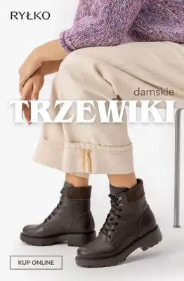 Ryłko - gazetka promocyjna Trzewiki damskie od czwartku 24.09 