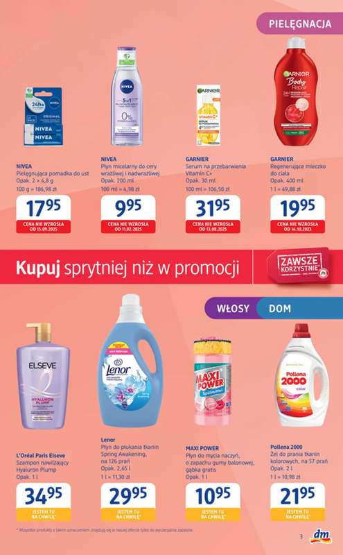 Drogerie DM - gazetka promocyjna Gazetka  do środy 07.10 - strona 3
