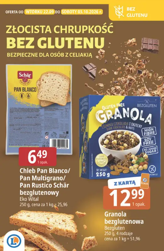 Leclerc - gazetka promocyjna Oferta E.Leclerc od czwartku 24.09 do soboty 03.10 - strona 3