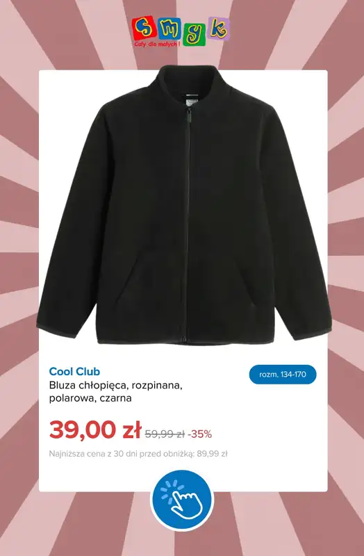 Smyk - gazetka promocyjna Do -50% sezonowa wyprzedaż od czwartku 24.09  - strona 7