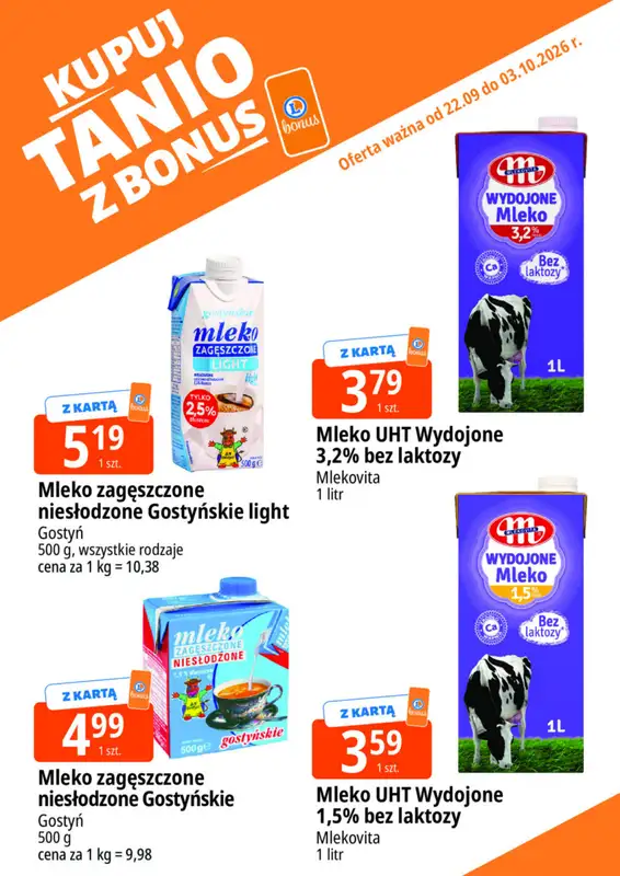 Leclerc - gazetka promocyjna Kupuj tanio z bonus od czwartku 24.09 do soboty 03.10 - strona 14