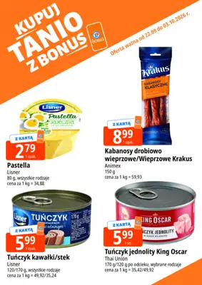 Leclerc - gazetka promocyjna Kupuj tanio z bonus od czwartku 24.09 do soboty 03.10 - strona 2