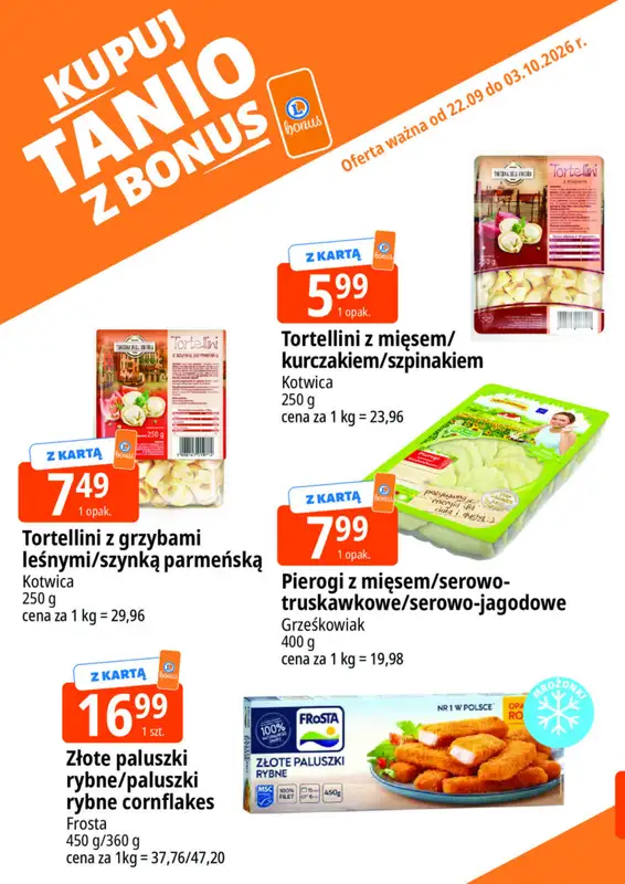 Leclerc - gazetka promocyjna Kupuj tanio z bonus od czwartku 24.09 do soboty 03.10 - strona 4