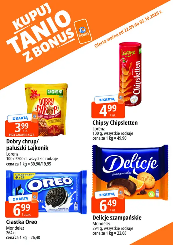 Leclerc - gazetka promocyjna Kupuj tanio z bonus od czwartku 24.09 do soboty 03.10 - strona 6