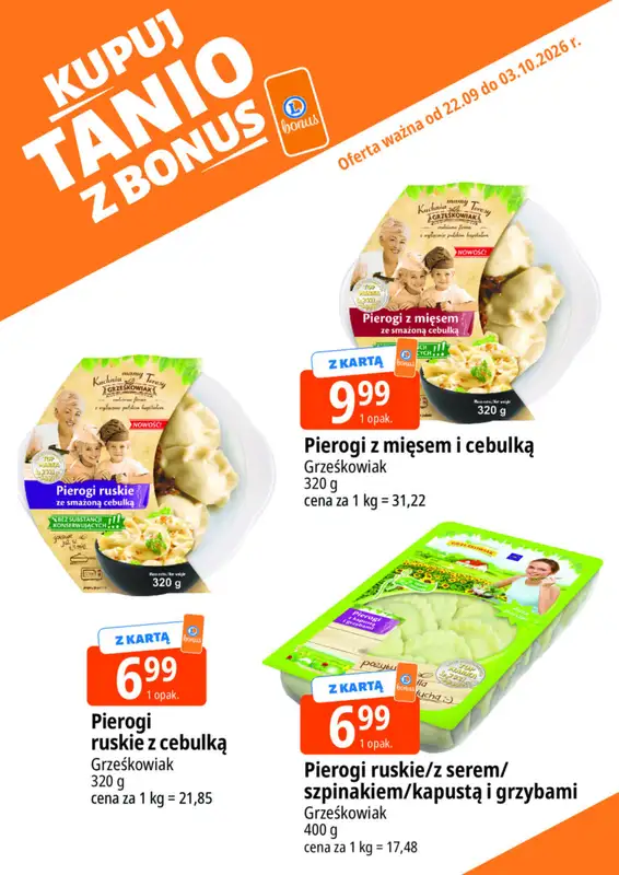 Leclerc - gazetka promocyjna Kupuj tanio z bonus od czwartku 24.09 do soboty 03.10 - strona 5
