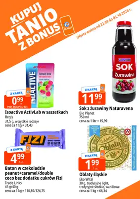 Leclerc - gazetka promocyjna Kupuj tanio z bonus od czwartku 24.09 do soboty 03.10 - strona 18